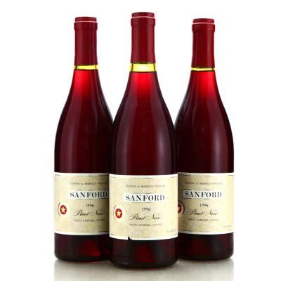 Sanford Pinot Noir 1996 Santa Barbara 3x75cl