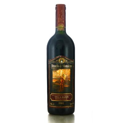 Castello Banfi 1981 Brunello di Montalcino