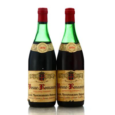 E. & D. Moingeon Freres 1976 Vosne-Romanee 2x75cl