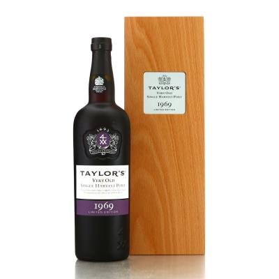 Taylor's Very Old 1969 Single Harvest Tawny Port