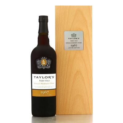 Taylor's Very Old 1967 Single Harvest Tawny Port