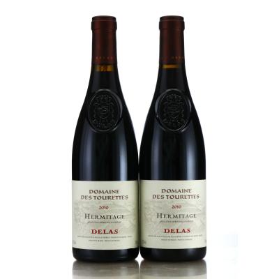 Delas Dom. Des Tourettes 2010 Hermitage 2x75cl