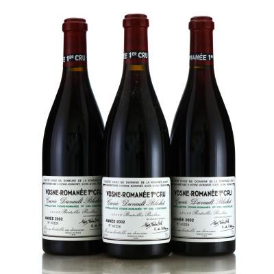 Dom. De La Romanée-Conti Cuvée Duvault-Blochet 2002 Vosne-Romanée 1er-Cru 3x75cl / OWC