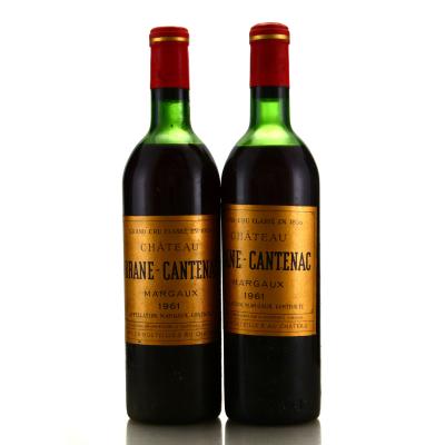 Ch. Brane-Cantenac 1961 Margaux 2eme-Cru 2x75cl