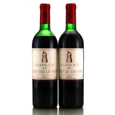 Ch. Latour 1973 Pauillac 1er-Cru 2x73cl