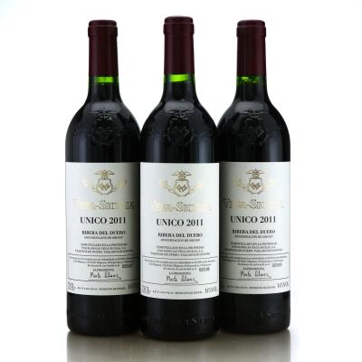 Vega Sicilia Unico 2011 Ribera del Duero 3x75cl / OWC