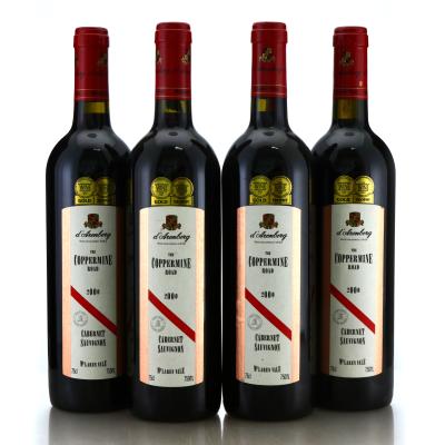 D'Arenberg Coppermine Road Cabernet Sauvignon 2000 McLaren Vale 4x75cl