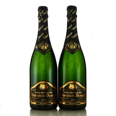 Hervieux-Dumez Sacy NV Champagne Premier-Cru 2x75cl