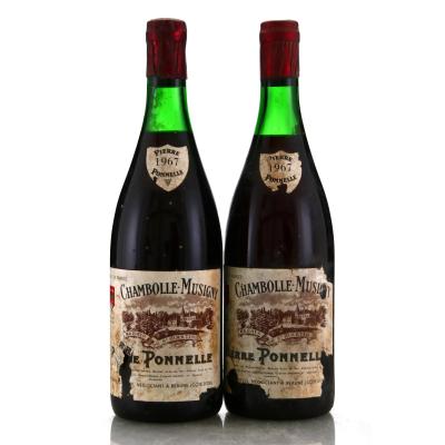 P.Ponnelle 1967 Chambolle-Musigny / 2 Bottles