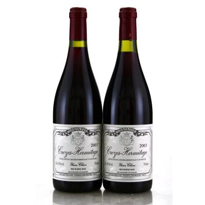 Y.Chave 2003 Crozes-Hermitage 2x75cl