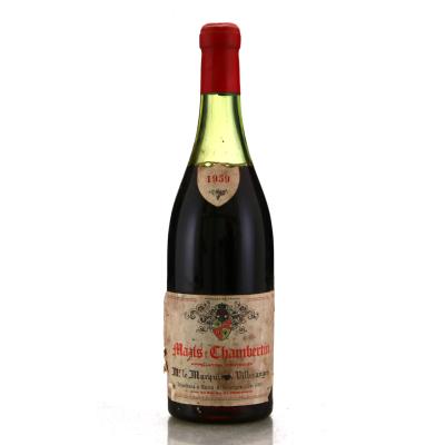 Marquis de Villeranges 1959 Mazis-Chambertin Grand-Cru