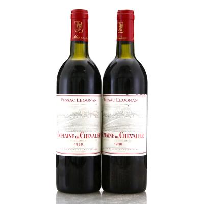 Dom. De Chevalier 1986 Pessac Leognan Grand Cru 2x75cl