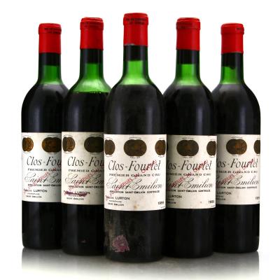 Clos Fourtet 1959 St-Emilion 1er-Grand Cru 5x75cl