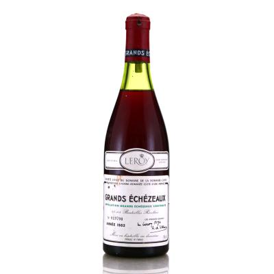 Dom. De La Romanee-Conti 1982 Grands Echezeaux Grand-Cru