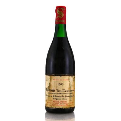 M.Doudet-Naudin Marechaudes 1966 Corton Grand-Cru