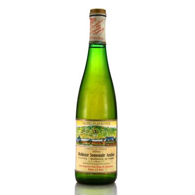 Zach. Bergweiler-Prum Erben Wehlener Sonnenuhr Riesling Auslese 1976 Mosel