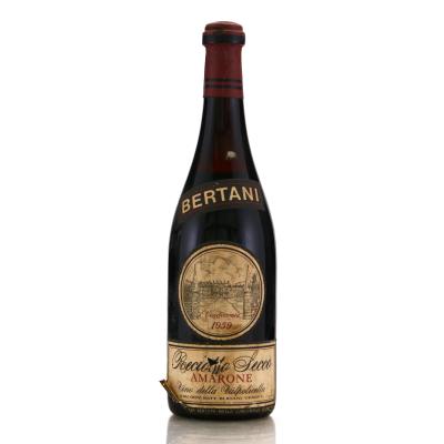 Bertani Reciotto Secca 1959 Amarone