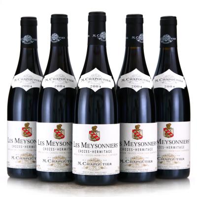 M. Chapoutier Les Meysonniers 2004 Crozes Hermitage 5x75cl