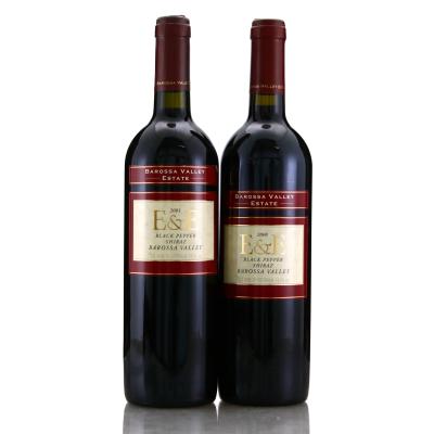 Barossa Valley Estate E&E Black Pepper Shiraz 2000 Barossa 2x75cl