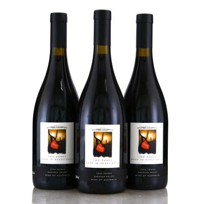 Two Hands Deer In Headlights Shiraz 2004 Barossa 3x75cl