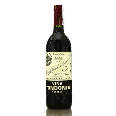 Vina Tondonia 2008 Rioja Reserva