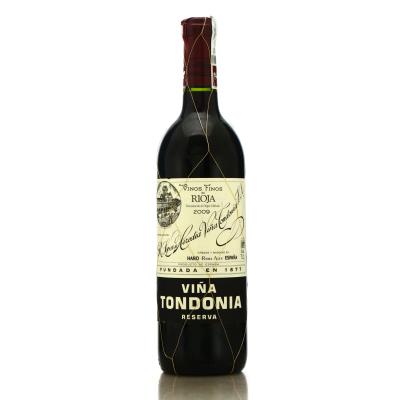 Vina Tondonia 2009 Rioja Reserva