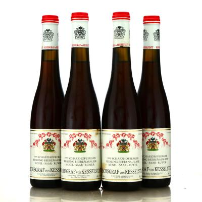 Reichsgraf Von Kesselstatt Scharzhofberger Riesling Beerenauslese 1995 Mosel 4x37.5cl