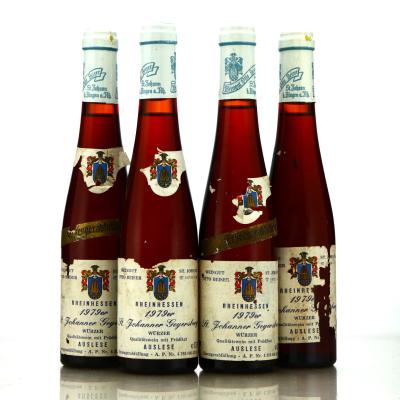 Saint Johanner Geyersberg Wurzer Auslese 1979 Rheinhessen 4x35cl