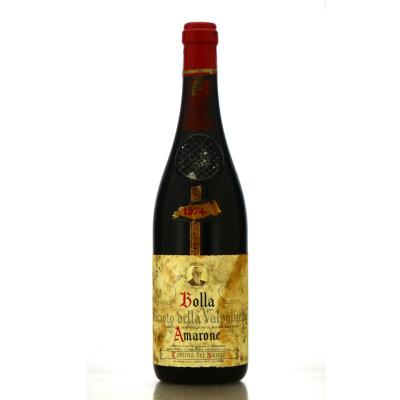 Bolla Recioto Della Valpolicella 1974 Amarone