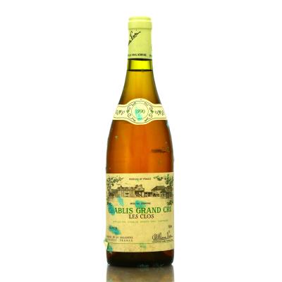 Dom. De La Maladiere William Fevre Les Clos 1990 Chablis Grand-Cru