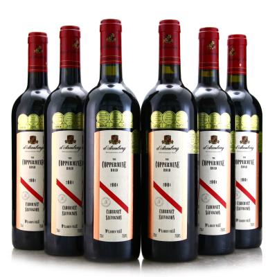 d'Arenberg Coppermine Road Cabernet Sauvignon 2001 McLaren Vale 6x75cl