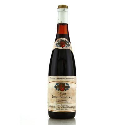 Retzer Schatzberg Rosentraminer Trockenbeerenauslese 1972 Niederosterreich