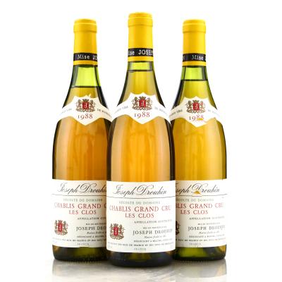 J.Drouhin Les Clos 1988 Chablis Grand-Cru 3x75cl