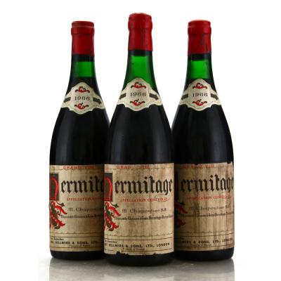 M.Chapoutier 1966 Hermitage / 3 Bottles