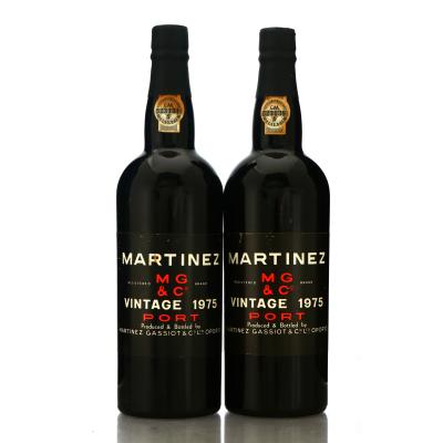 Martinez 1975 Vintage Port 2x75cl