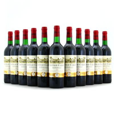 Ch. Cazeau 2000 Bordeaux 11x75cl