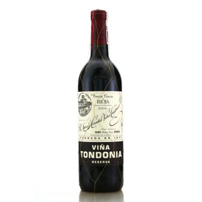 Vina Tondonia 2004 Rioja Reserva