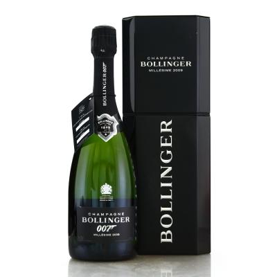 Bollinger 2009 Vintage Champagne / 007 Spectre Limited Edition