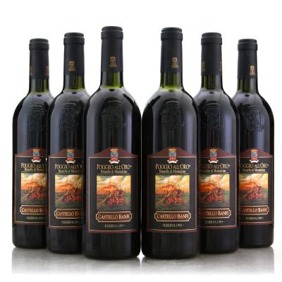 Banfi Poggio All'Oro 1993 Brunello di Montalcino Riserva 6x75cl