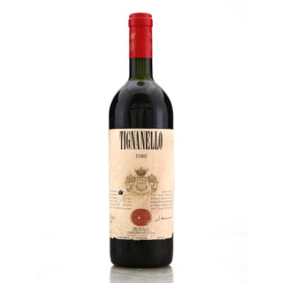 Antinori Tignanello 1980 Tuscany