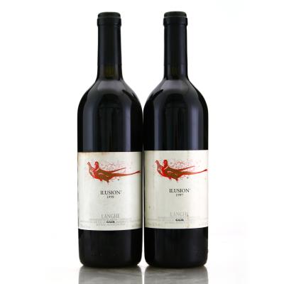 Gaja Ilusion Freisa 1997 & 1998 Langhe 2x75cl