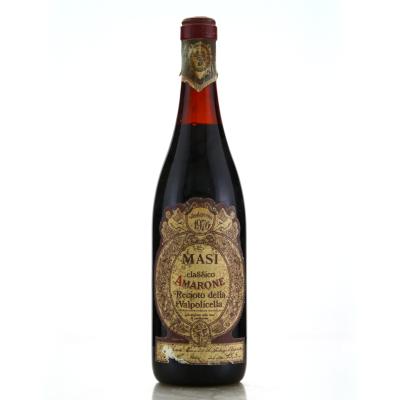 Masi Recioto Della Valpolicella 1976 Verona Classico