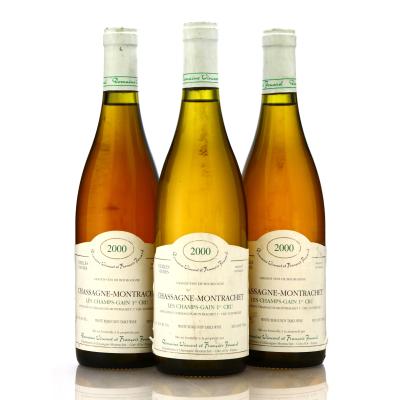 Dom. Vincent & Francois Jouard Les Champs Gains 2000 Chassagne-Montrachet 1er-Cru 3x75cl