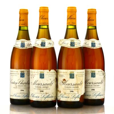 O.Leflaive Clos Du Cromin 1998 Meursault 4x75cl