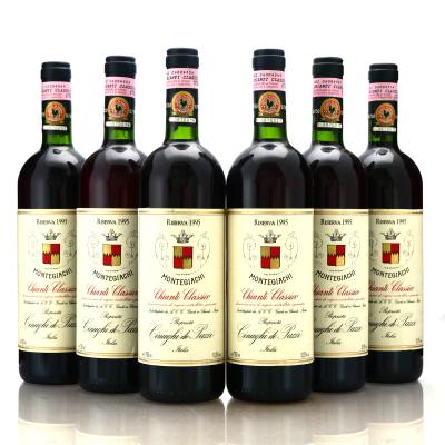 Montegiachi Cinughi de Pazzi 1995 Chianti Classico 6x75cl