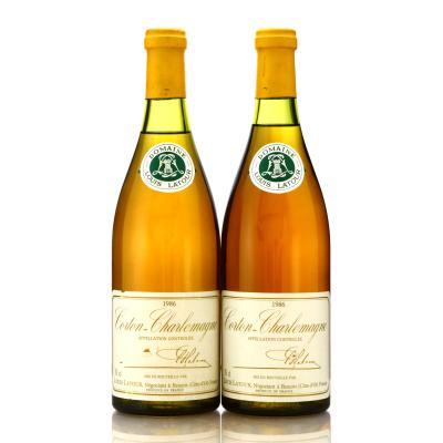 L.Latour 1986 Corton-Charlemagne Grand Cru 2x75cl