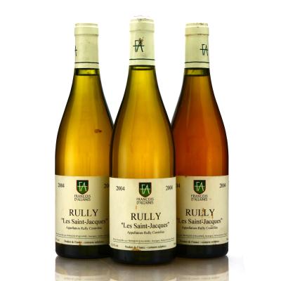 Dom. Francois d'Allaines Les Saint-Jacques 2004 Rully 3x75cl