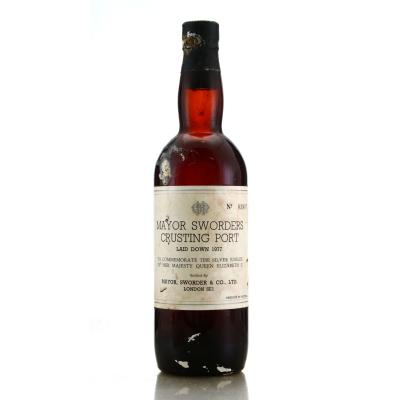 Major Sworders Crusting 1977 Port