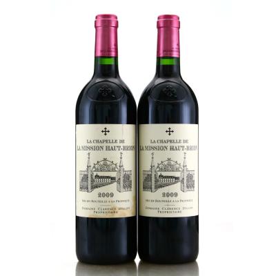  La Chapelle de La Mission Haut-Brion 2009 Pessac-Leognan 2x75cl