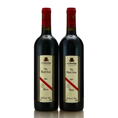 D'Arenberg Dead Arm Shiraz 2003 McLaren Vale 2x75cl